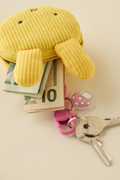 Miffy Whatever! Makes You Happy Corduroy Blind Box Coin Purse Keychain