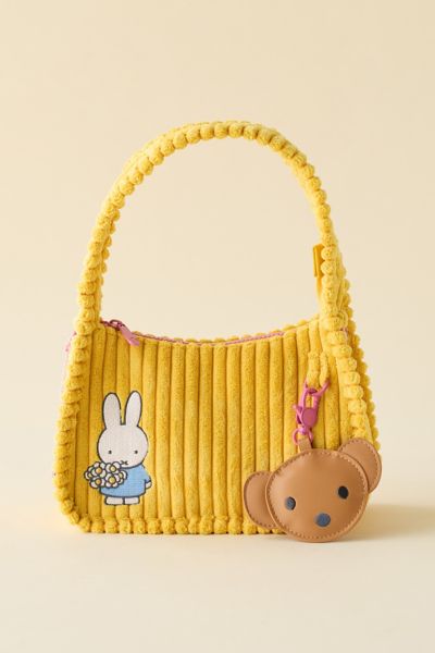 Miffy Whatever! Makes You Happy Corduroy Crossbody Bag