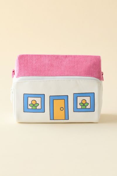 Urban Outfitters Miffy Whatever! Makes You Happy Makeup Crossbody Bag In White At