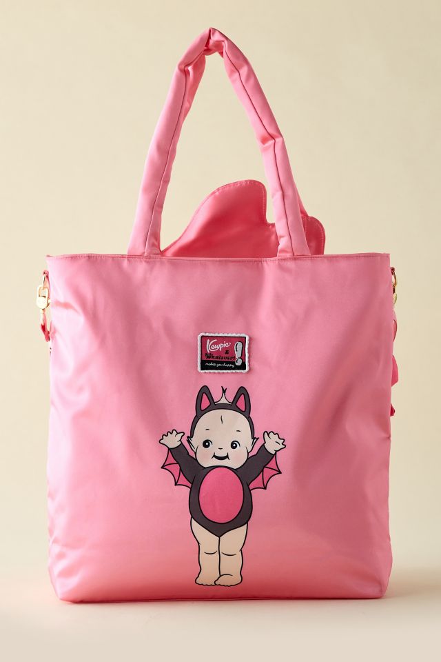 Whatever! Makes You Happy Kewpie Puffy Tote Bag #1