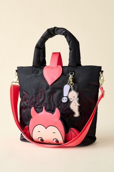 Whatever! Makes You Happy Kewpie Puffy Tote Bag