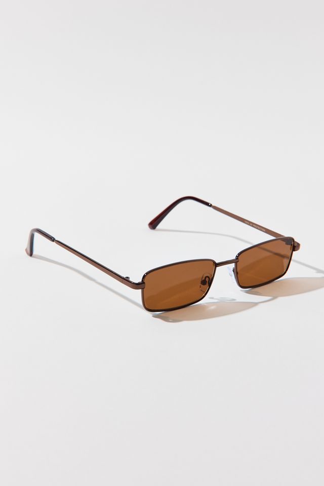 Lunettes de soleil rectangulaires minces Cameron #1