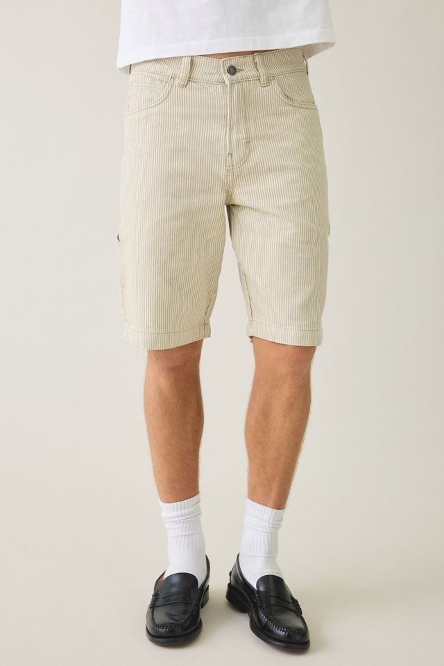 Dickies Hickory Stripe 11” Carpenter Shorts #1