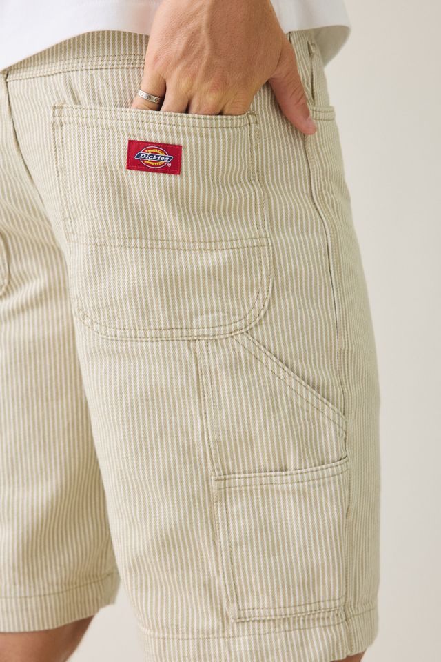 Dickies Hickory Stripe 11” Carpenter Shorts #3