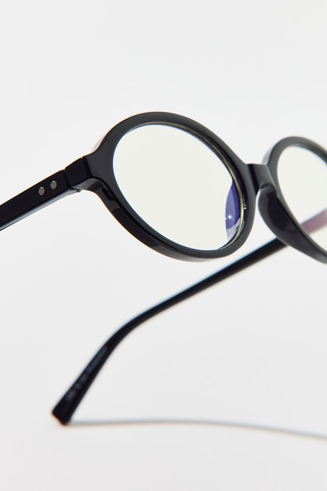 Vicky Oval Blue Light Glasses #1
