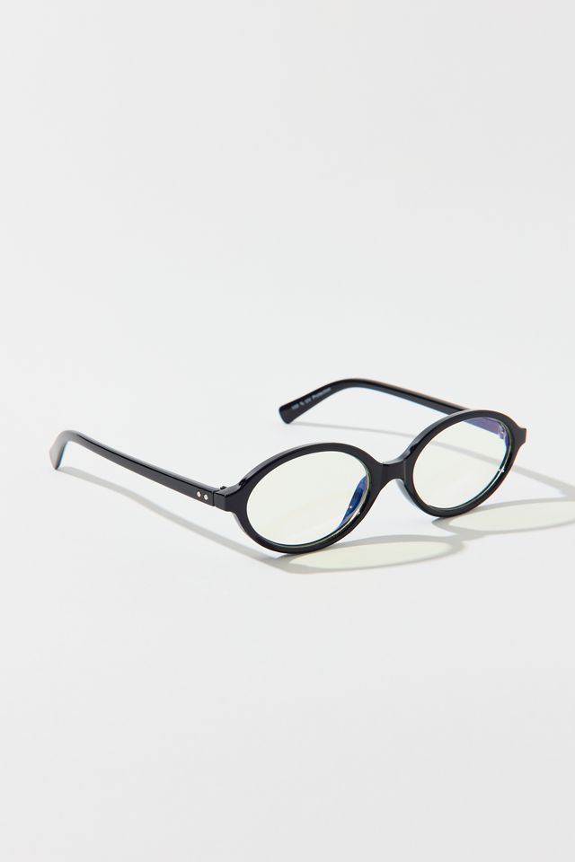 Vicky Oval Blue Light Glasses #2