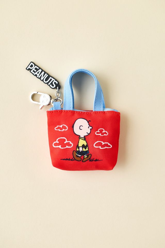 Whatever! Makes You Happy Peanuts In Clouds Mini Tote Bag Blind Box Keychain #1