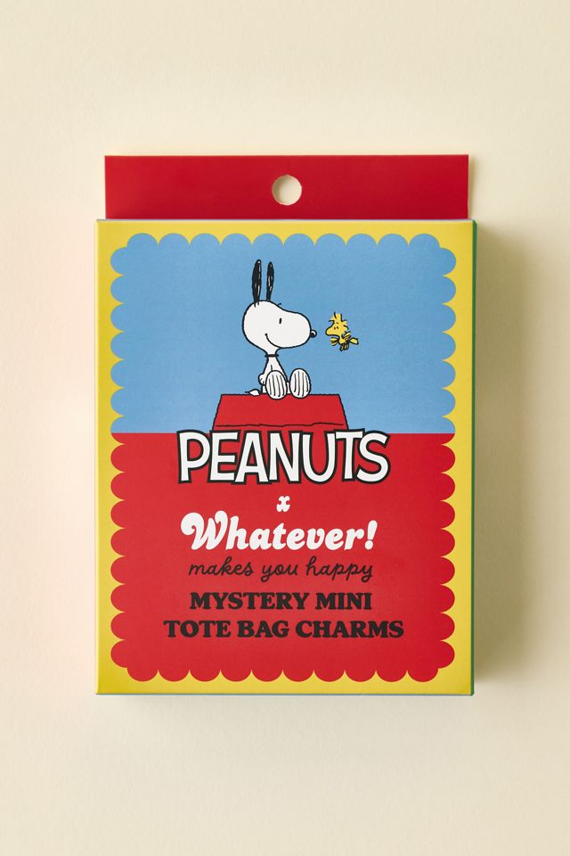 Whatever! Makes You Happy Peanuts In Clouds Mini Tote Bag Blind Box Keychain #4