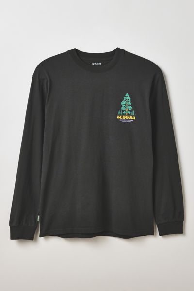 Parks Project Sequoia Graphic Long Sleeve Tee In Black, Men's At Urban Outfitters In Black