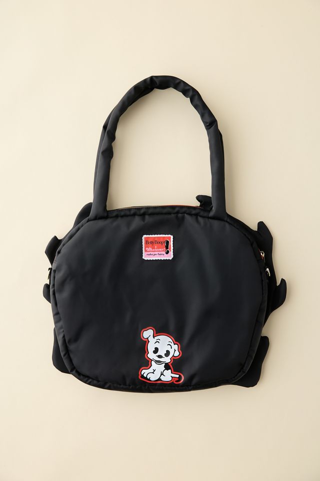 Whatever! Makes You Happy Betty Boop Padded Nylon Head Tote Bag