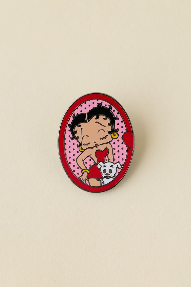 Whatever! Makes You Happy Betty Boop Blind Box Magnetic Cameo Enamel Pin #1