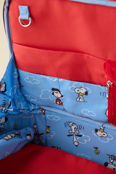 Whatever! Makes You Happy Peanuts Out To Lunch Laptop Bag