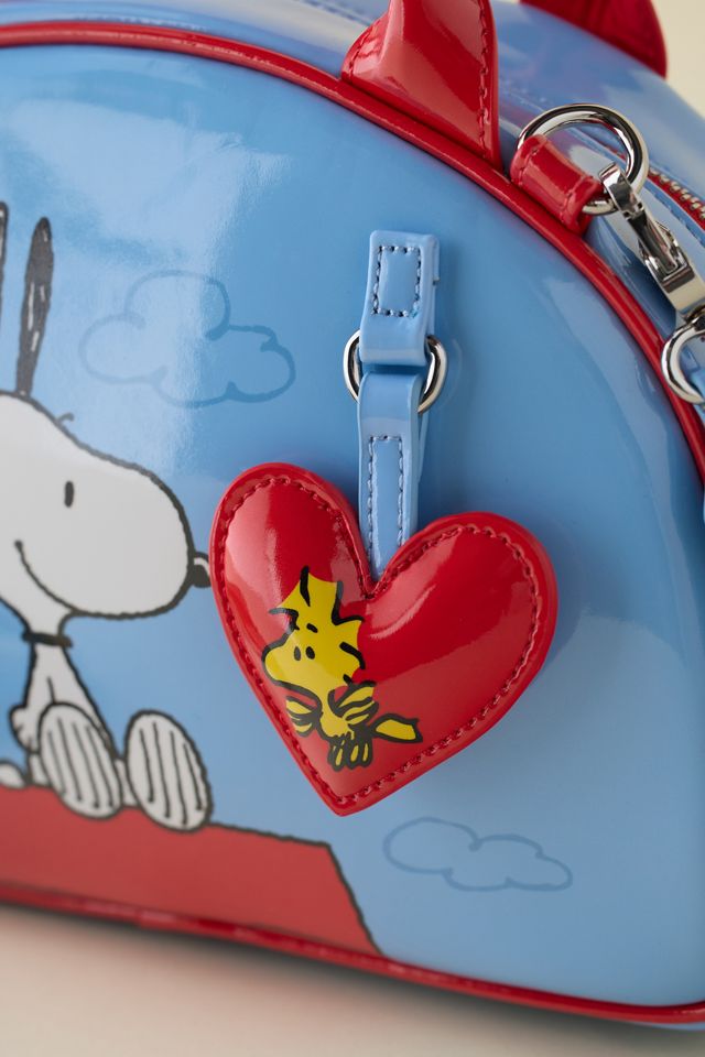 Whatever! Makes You Happy Peanuts Snoopy Happiness Is A Good Friend Bowler Crossbody Bag #2