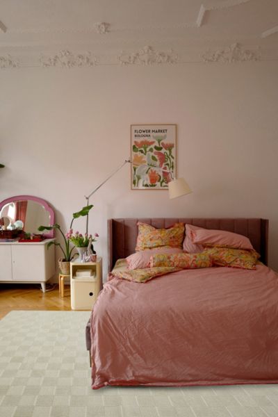 Revival Willow Washable Rug In Bone Beige At Urban Outfitters
