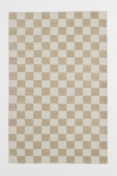 Revival Gambit Washable Rug In Camel At Urban Outfitters
