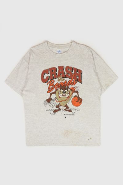 Vintage Distressed Taz Crash The Boards Tee