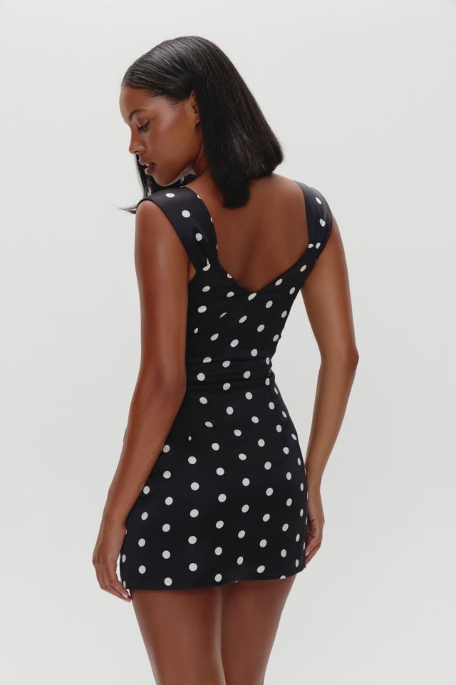 Frankies Bikinis Aurabelle Domino Sateen Mini Dress #2