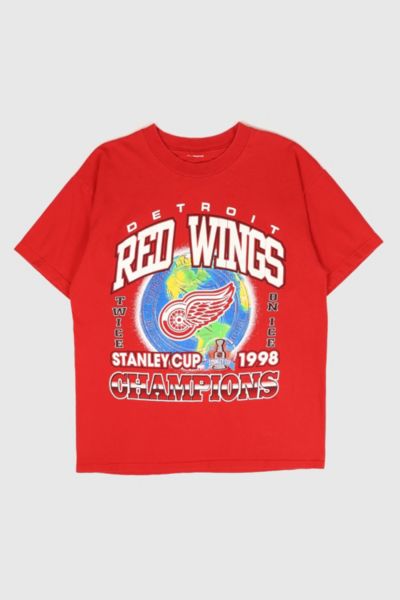 Vintage Detroit Red Wings 1998 Stanley Cup Champions Tee