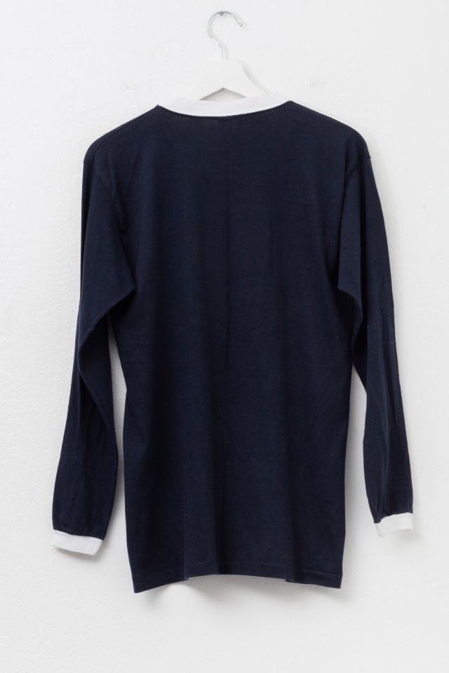 Vintage 1980s Distressed Tuxedo Graphic Long Sleeve T-Shirt #2