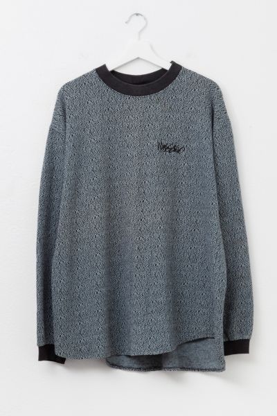 Vintage 1990s Mossimo All Over Print Long Sleeve Graphic T-Shirt