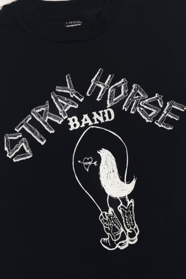 Vintage 1970's Stray Horse Band Single Stitch T-Shirt #1