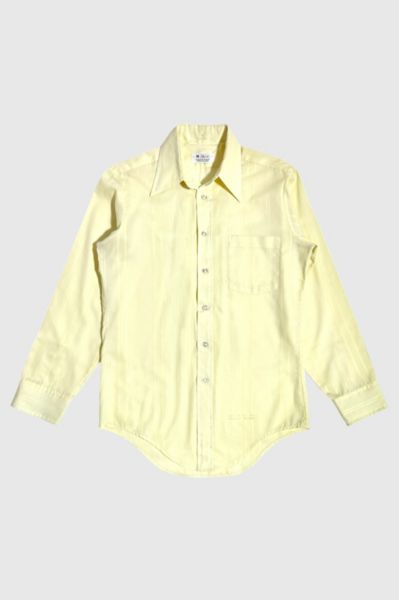 Vintage 1970's No Fade Ghost Stripe Disco Shirt