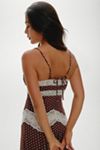 frankies bikinis brown polka dot dress Valentina Terry Polka Dot Dress main image 1