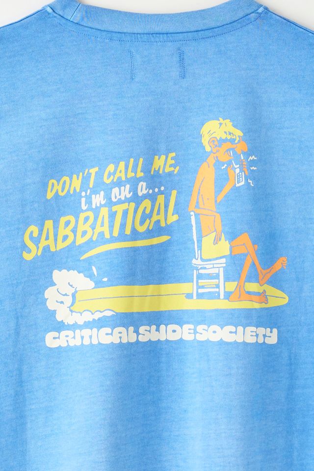The Critical Slide Society Sabbatical Oversized Graphic Tee #2