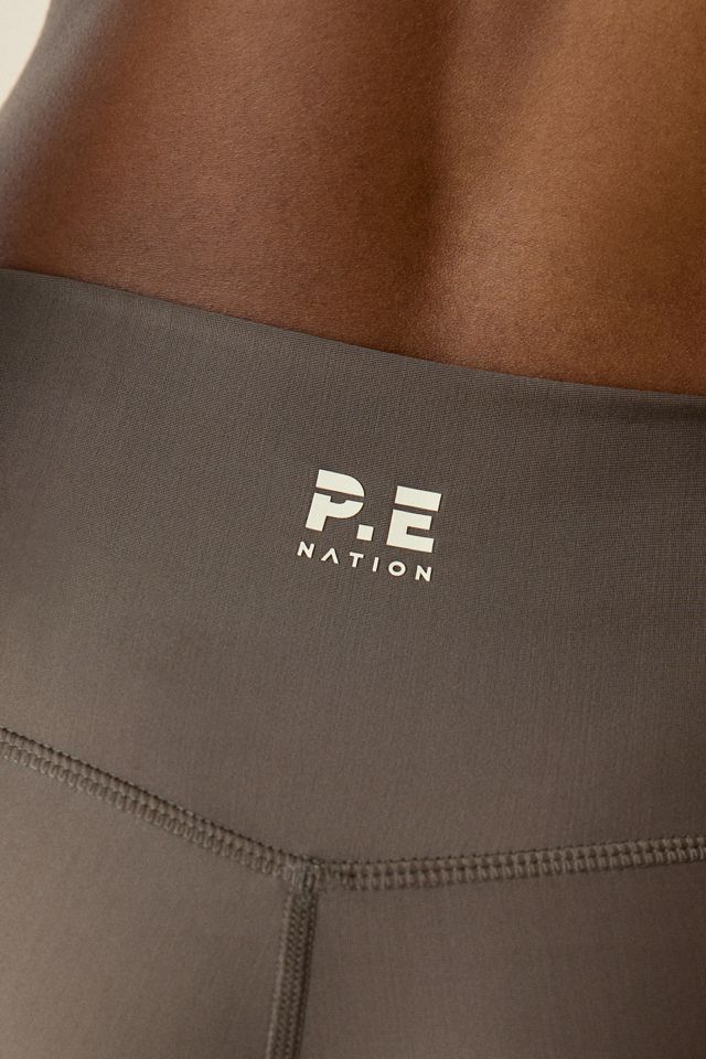 P.E Nation Fairmount Major Brown Full Length Leggings #2