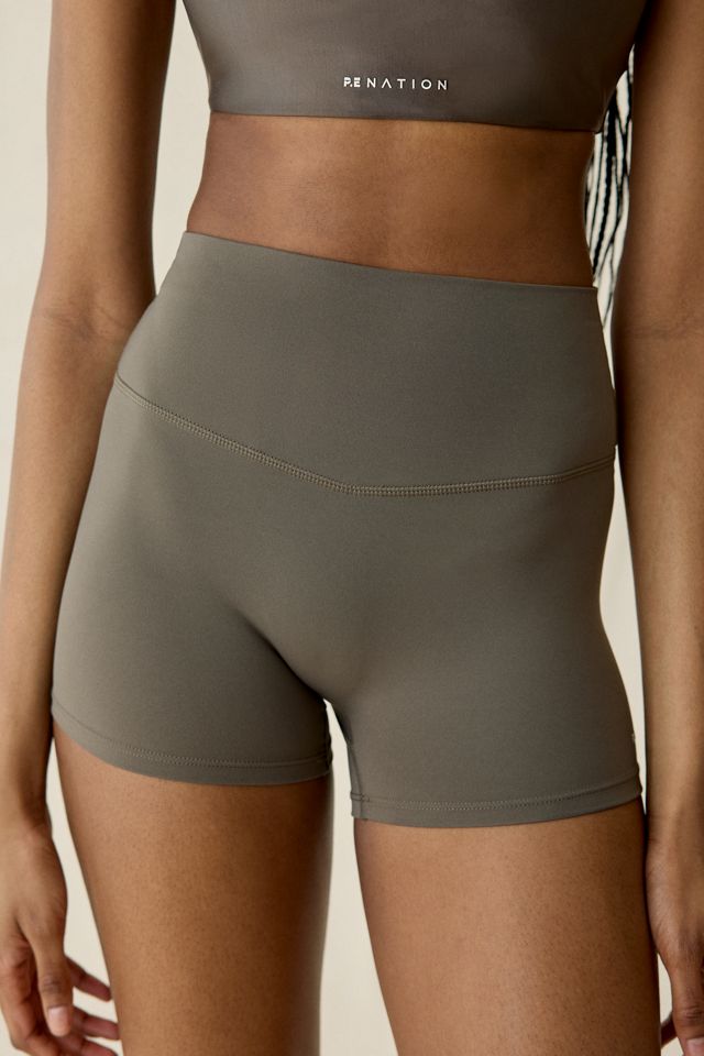 P.E Nation Signature Major Brown 3" Bike Shorts #2