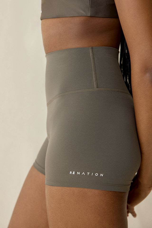 P.E Nation Signature Major Brown 3" Bike Shorts #3