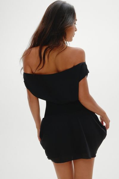 Frankies Bikinis Silas Meet Me At Dusk Chiffon Mini Dress Product Page