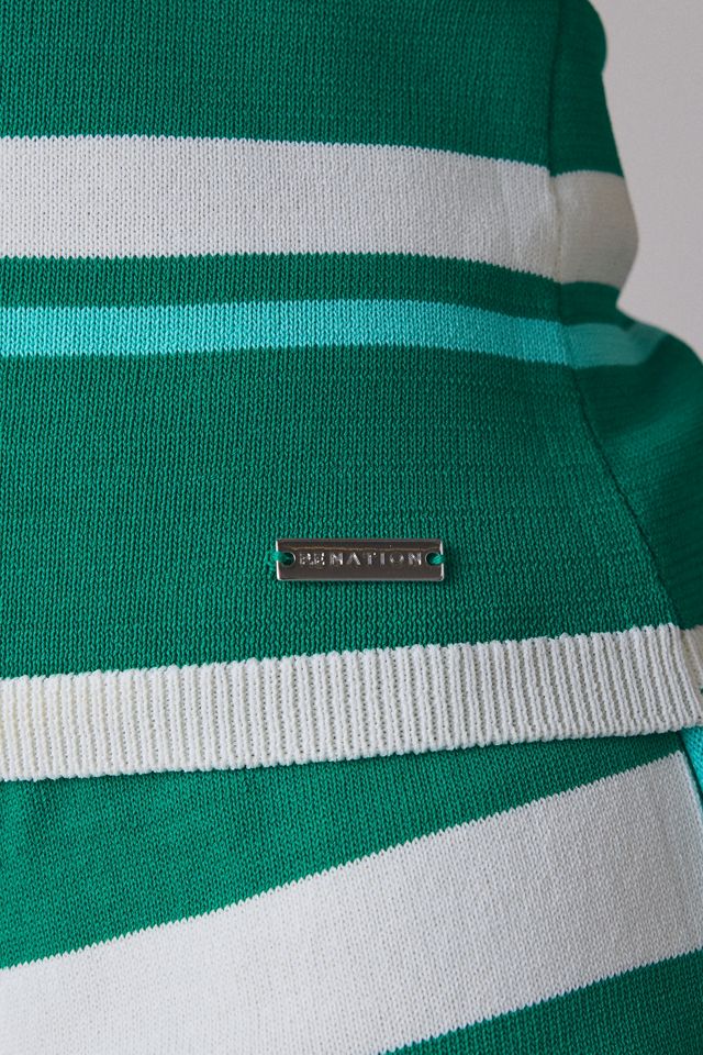 P.E Nation Retreat Stripe Knit Tank Top #3