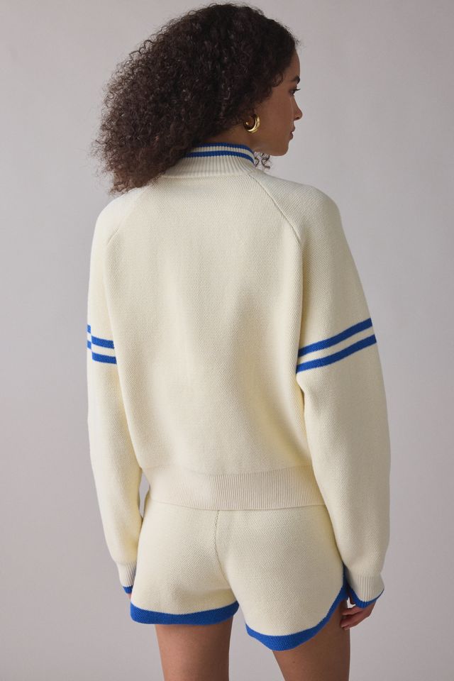 P.E Nation Odyssey Waffle Knit Zip-Up Cardigan #3