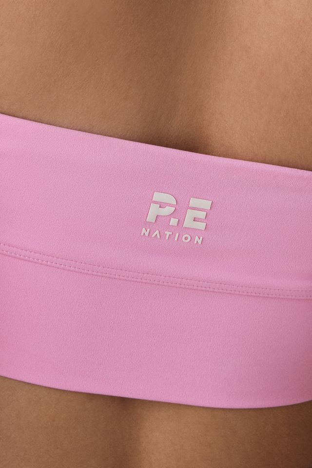 P.E Nation Reset Prism Pink Halter Sports Bra #4