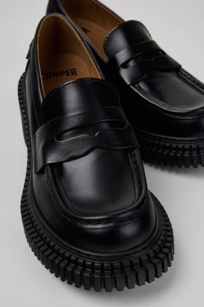 Camper Pix London Leather Heeled Loafer