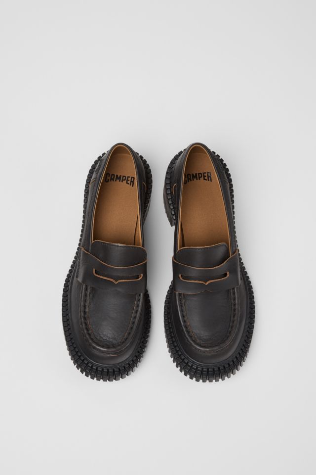 Camper Pix London Leather Heeled Loafer #3