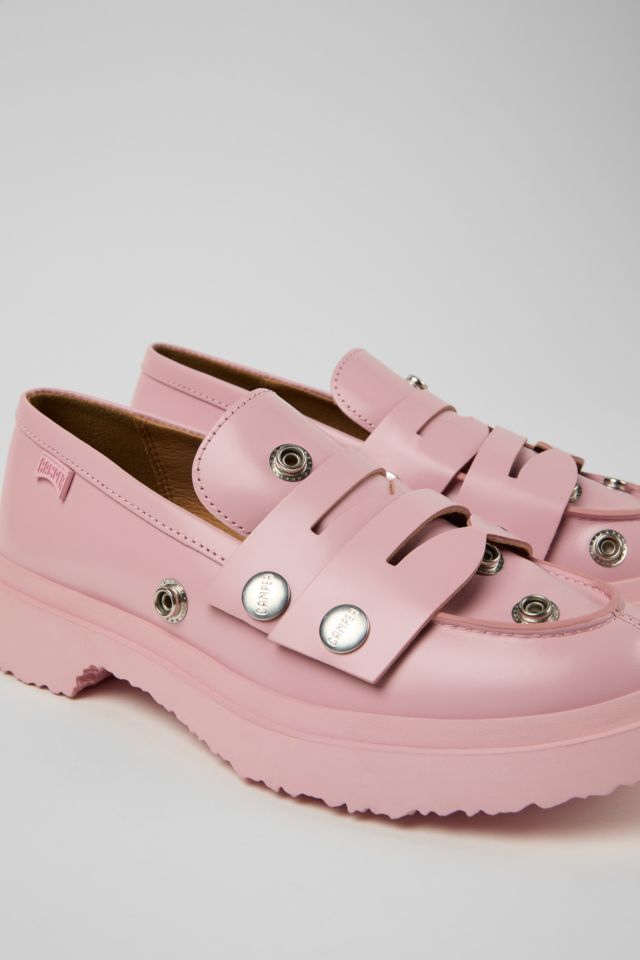Camper Walden Twins Leather Studded Loafer #1