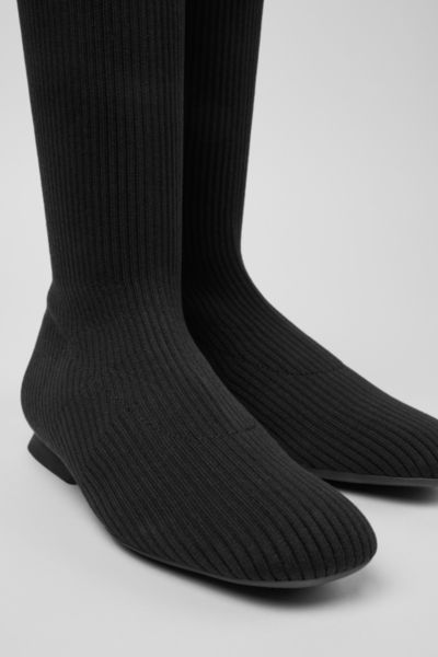 Camper Casi Myra Textile Knee High Boot In Black, Women's At Urban Outfitters In Black