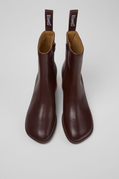 Camper Kora Twins Leather Zip-Up Boot