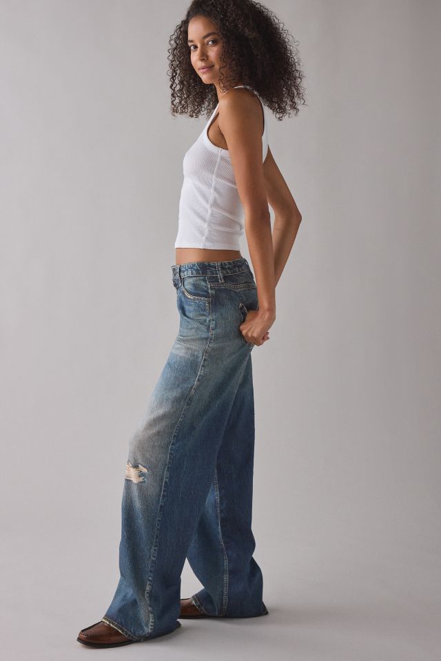 Jean à jambe large taille moyenne G11 GUESS JEANS #2
