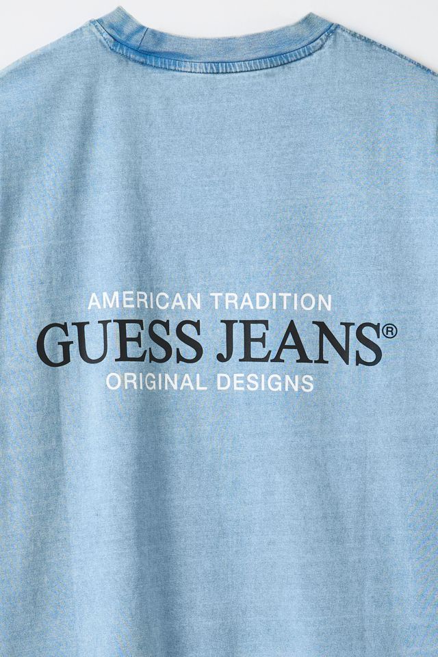 GUESS JEANS American Tradition Logo Graphic Tee #2