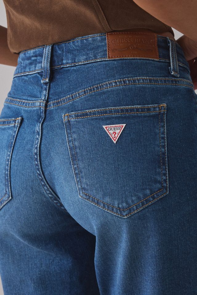 GUESS JEANS G09 Patch Pocket Mid-Rise Bootcut Jean #4