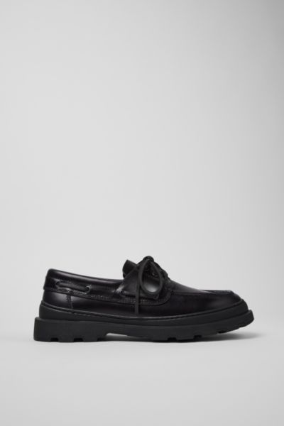Camper Brutus+ Leather Boat Shoe