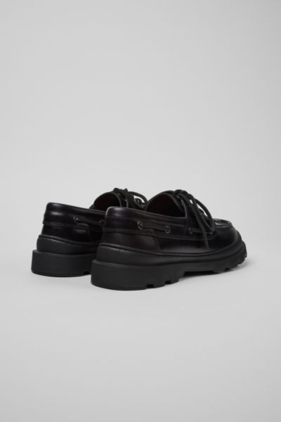 Camper Brutus+ Leather Boat Shoe
