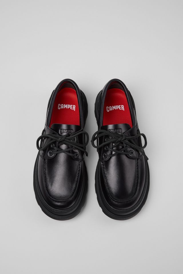 Camper Brutus+ Leather Boat Shoe #3