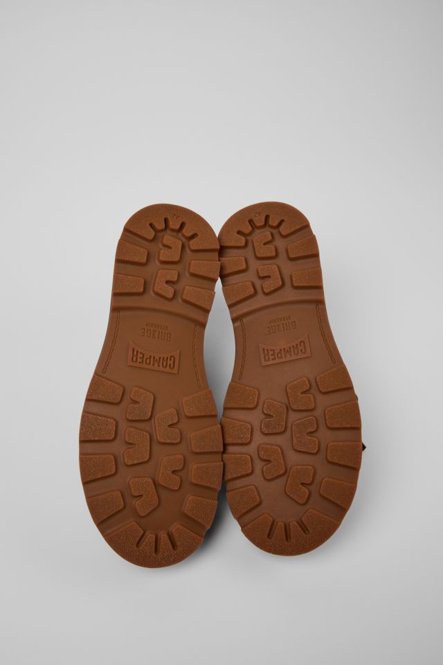Camper Brutus+ Leather Boat Shoe #4