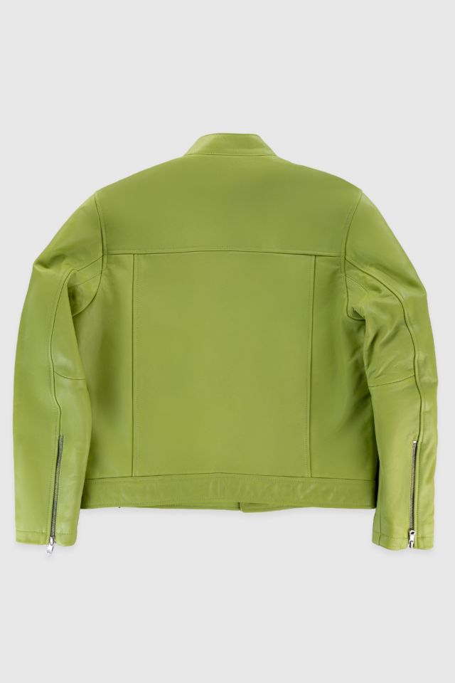 Stussy Cafe Racer Leather Jacket #2