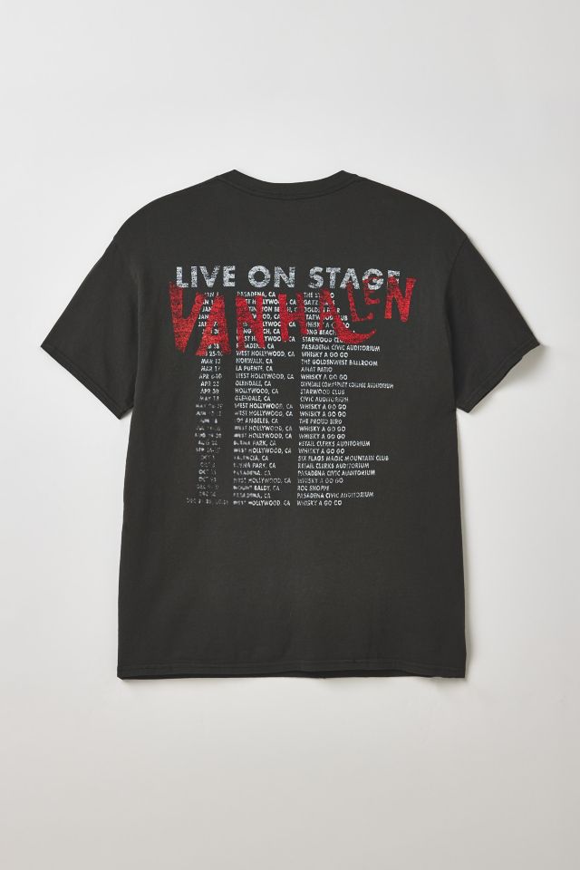 Van Halen Live On Stage Graphic Tee #1