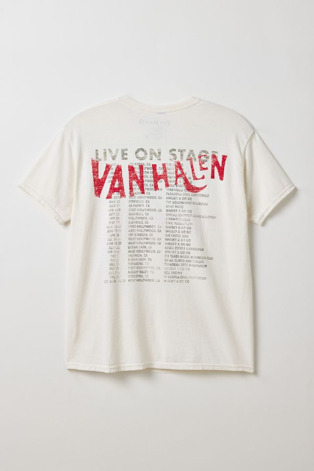 Van Halen Live On Stage Graphic Tee #1